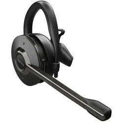 JABRA Refurbished (Excellent) - Engage 65 Se On-Ear Noise Cancelling Wireless Convertible Headset With Mic - (9655-553-125) In Black