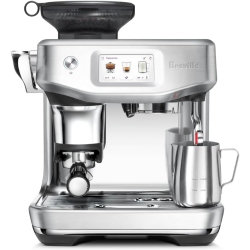 BREVILLE – Barista Touch Impress Espresso Machine W/ Frother & Coffee Grinder - Stainless Steel
