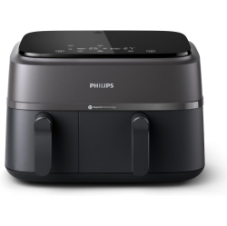 PHILIPS – 3000 Series Dual Basket Air Fryer - 9Qt - In Black