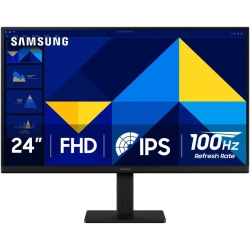SAMSUNG 24-Inch Essential Full HD (1920×1080) Led Monitor – Slim Design, Eye Care Technology, HDMI & VGA