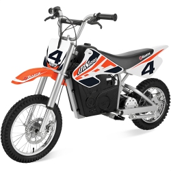 RAZOR Mx650 Dirt Rocket High-Torque Electric Motocross Dirt Bike, 17 Mph In Orange