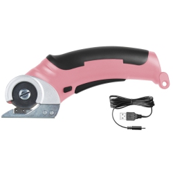 MYACUC Electric Cardboard Cutter, Portable Cordless Electric Rotary Scissors With Safety Device, Suitable for Leather, Felt, And Carpet