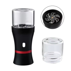 MYACUC Electric Tobacco Grinder With Safety Lock, USB Rechargeable Portable Kitchen Herb Grinder
