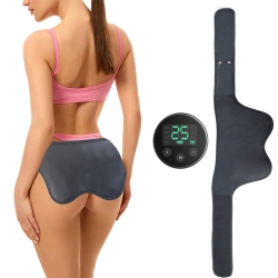 MYACUC Microcurrent Electrotherapy Electrical Hips Trainer Electronic Pulse Universal Thigh Electric Stimulation Massager Tens Ems Buttock Toner