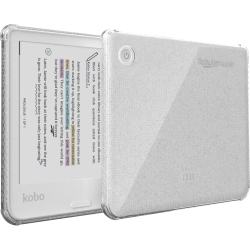 TUDIA Skn for Kobo Libra Colour Case 2024 Clear Back Cover - Clear Glitter