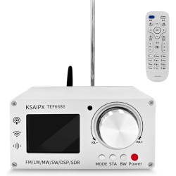 CHSSHA00 Portable Radio, Full-Band Dsp Radio \w Tef6686 Chip, Am, Fm, Sw, Mw, Lw, Rds Functions/wi-Fi/tft Display - Ultra-Sensitive \w External