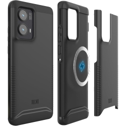 TUDIA Merge for Motorola Edge 2024 Case 5G Magsafe Compatible - Matte In Black