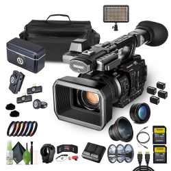 PANASONIC Ag-X20Ed / Hc-X20 Uhd 4K Camcorder, Pro Video Camera 20X Zoom+ 2X 64GB Memory Card