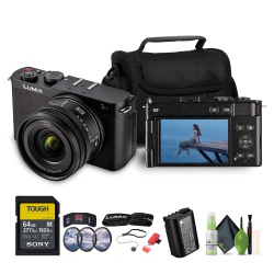 PANASONIC Lumix S9Camera With 18-40MM F/4.5-6.3 Lens (Black), 64GB Memory Card