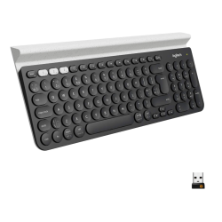 LOGITECH Refurbished (Good) - K780 Wireless Keyboard, Multi-Device - (920-008149) In Black