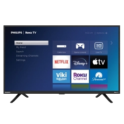 PHILIPS - 32Pfl6573/f6 32" 1080P Fhd Led Roku Smart Tv