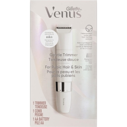 GENERIC Gillette Venus for Bikini Pubic Hair And Skin, Gentle Electric Razor Bikini Trimmer, Includes 1 Womens Trimmer, 1 Comb, 1 Aa Battery For