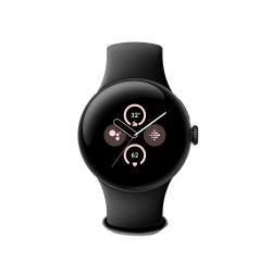 GOOGLE - Pixel Watch 2 - Wifi - Matte Aluminum Case/obsidian Active Band In Black