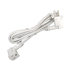 LEGRAND Refurbished (Good) In-Wall Wiremold Power Cable 13A, 125V 6Ft - Pwrcbl-Cmk75 In White