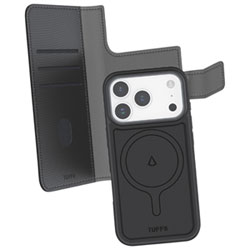 LBT 2-in-1 Switch Wallet Case with MagSafe for iPhone 17 Pro - Black
