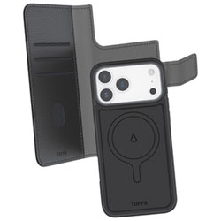 LBT 2-in-1 Switch Wallet Case with MagSafe for iPhone 17 Pro Max - Black