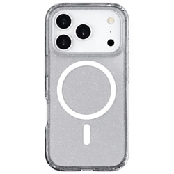 TUFF8 Glitz Fitted Hard Shell Case with MagSafe for iPhone 17 Pro - Glitter/Clear