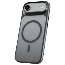 TUFF8 GlideGuard Fitted Soft Shell Case with MagSafe for iPhone Air - Smoke Black