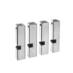 VEVOR 2-1/2" to 4" Npt Threading Machine Dies, 4 Packs Pipe Dies, Right-Handed Hss Pipe Threading Dies, Fit Integrated Pipe Threading Machines