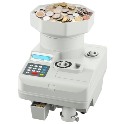 VEVOR 11000 Coins Of Coin Counter, Professional Coin Sorter \w Led Display, Automatic Coin Sorter And Wrapper Machine for All Coins, Suitable For