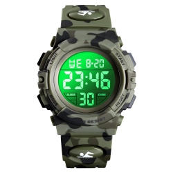 MYACUC Waterproof Outdoor Sports Watch With Alarm, 12/24 Hours, Stopwatch And Calendar for Boys And Girls In Multicolor