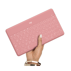 LOGITECH Refurbished (Good) - Keys-To-Go Super-Slim And Super-Light Bluetooth Keyboard for Iphone, Ipad, Mac, And Apple Tv, Ipad Air 5Th Gen (2022)