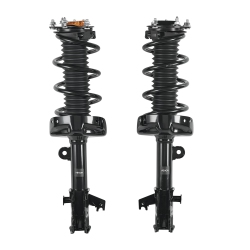 VEVOR 2PCs Front Shock Absorber Strut Assembly, Shock And Strut Assembly \w Coil Spring, Compatible \w 2007-2014 Honda Cr-V, Automotive Replacement