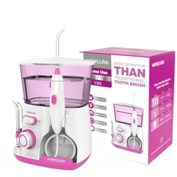 CHSSHA00 Portable Oral Irrigator for Home Oral Care With Pulsating Water Flow, 10 Water Pressure Settings, And 360-Degree Cleaning