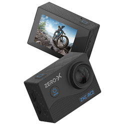 Zero-X Waterproof 4K Sports & Helmet Camera - Only at Best Buy