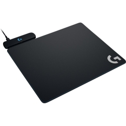 LOGITECH Refurbished (Good) - G Powerplay Wireless Charging System for G703, G903 Lightspeed Wireless Gaming Mice, Cloth Or Hard Gaming Mouse Pad