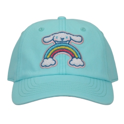 BIOWORLD Hello Kitty X Friends Cinnamoroll Embroidered Adjustable Dad Hat In Multicolor