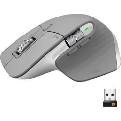 LOGITECH Mx Master 3 Advanced Wireless Mouse - Ultrafast Scrolling, 4000 Dpi, Use On Any Surface, Ergonomic & Customisable, USB-C Quick Charging