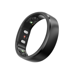 RINGCONN Gen 2 Ultra-Thin Smart Ring With Monitoring And Health Tracking (Size 14. Black) In Multicolor