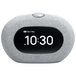 JBL Horizon 3 Bluetooth Clock Radio Speaker w/ FM Radio - Grey