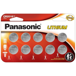 PANASONIC Lithium Cr2016-10 Battery