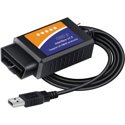 MYACUC Elm327 USB Adapter Obd2 Scanner for Windows, Ff2 Focccus Diagnostic Scan Tool With Ftdi Switch for Ford, Lincoln, Mazda, And Mercury Cars