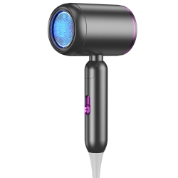 THE WAY High Speed Electric 1200W Hair Dryer Home Travel Portable Folding Hair Dryer Dormitory Constant Temperature High Power - In Gray