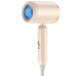 THE WAY High Speed Electric 1200W Hair Dryer Home Travel Portable Folding Hair Dryer Dormitory Constant Temperature High Power - Khaki