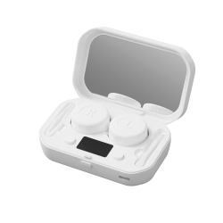 MYACUC Contact Lens Clean Machine, Ultrasonic Contact Lens Cleaner, High-Frequency Vibration for Cleaning Soft Lenses, Colored Contact Lenses