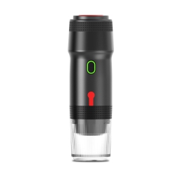 THE WAY Portable Capsule Coffee Machine, Mini Outdoor Travel Capsule Coffee, Portable Wireless Coffee Machine \w American Espresso Capsules - \w USB