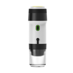 THE WAY Portable Capsule Coffee Machine, Mini Outdoor Travel Capsule Coffee, Portable Wireless Coffee Machine \w American Espresso Capsules - \w USB