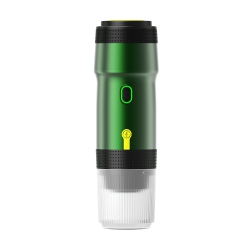 THE WAY Portable Capsule Coffee Machine, Mini Outdoor Travel Capsule Coffee, Portable Wireless Coffee Machine \w American Espresso Capsules - \w USB