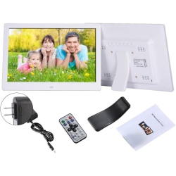 CHSSHA00 15.4-Inch Digital Photo Frame, Multimedia Wall-Mounted Electronic Photo Album \w 1280X800 HD Ips Screen, Auto-Rotation Of Photos And Videos