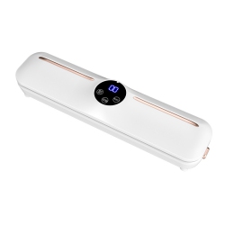 THE WAY Automatic Vacuum Sealer Food Packaging Machine Small Home Food Preservation Portable Sealer - Hb-502 [White] Vacuum Laminator - Us Plug
