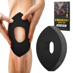 MYACUC 20 Pieces Kinesiology Tape for Knees， Waterproof Elastic Athletic Tape for Knee Pain Relief