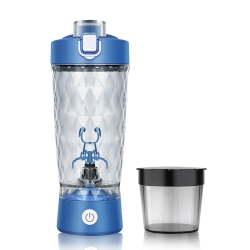 THE WAY Automatic Mixing Cup Rechargeable Shaker Blenderbottle Milkshake Protein Powder Fitness Electric Shaker - In Blue