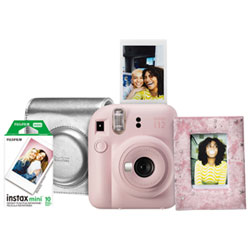 Fujifilm Instax Mini 12 Instant Camera Gift Set - Blossom Pink