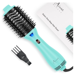 GENERIC Hot Air Brush, Aima Beauty Professional One Step Hair Dryer & Volumizer 4 In 1 Upgrade Anti-Scald Negative Ionic Technology for All Hair