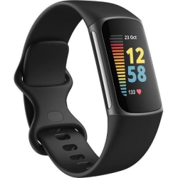 FITBIT (Refurbished Excellent) - Charge 5 Advanced Fitness & Health Tracker - Graphite