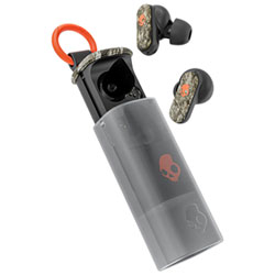 Skullcandy Dime Evo APX In-Ear Sound Isolating True Wireless Earbuds - Black/Orange